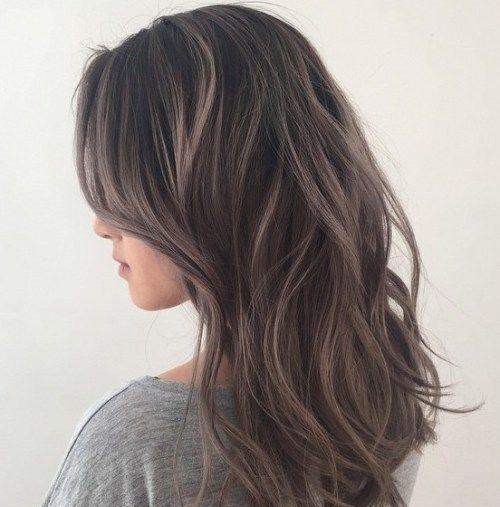 Warna rambut silver brown